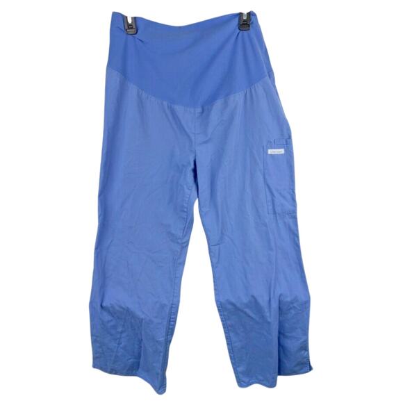 Maternity Light Blue Cherokee Size M Scrub Pants Bottoms Womens - Picture 1 of 6